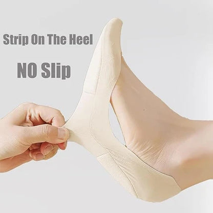 Soft Breathable Cushioned   Invisible Socks