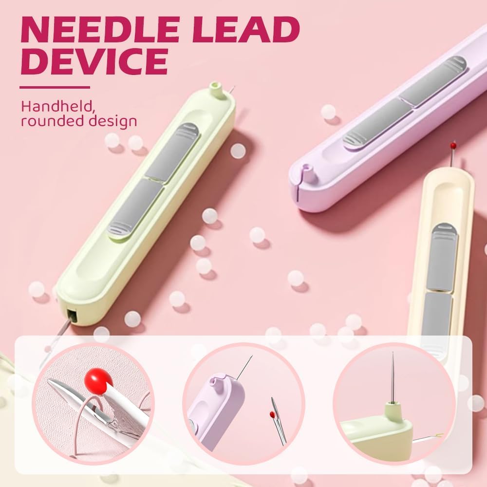2 in 1 Needle Threader Seam Ripper Tool