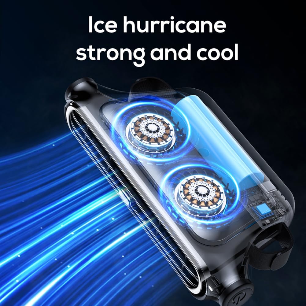 3 Speeds & Adjustable Angle Operated Clip-On Cooling Car Seat Fans