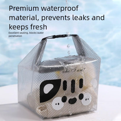 EVA Wet Dry Separation Bag with Handle for Gym Bathroom