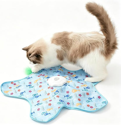 3 Touch Modes Hide and Seek Interactive Cat Hunting Toy