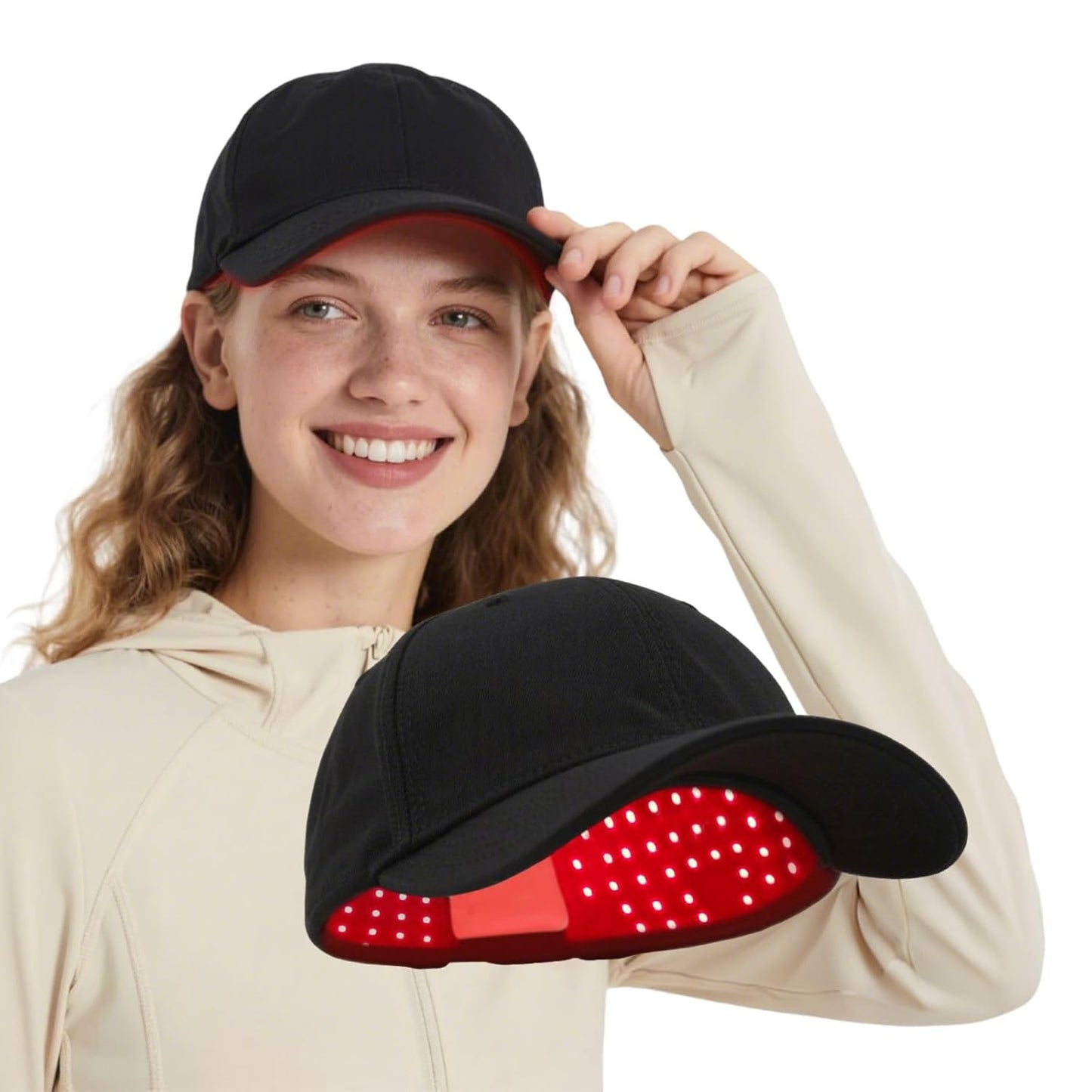 Infrared Light Head Hair Care Cap