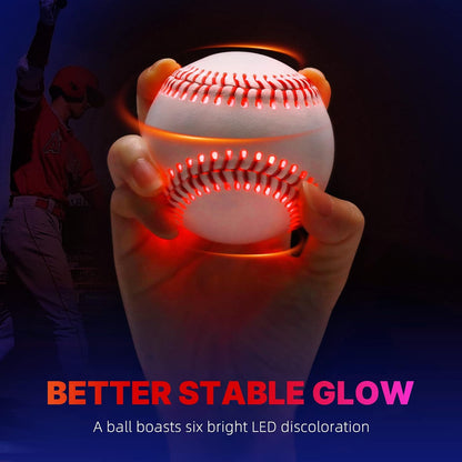 Glow-in-the-Dark Baseball – Rechargeable LED Light-Up Ball