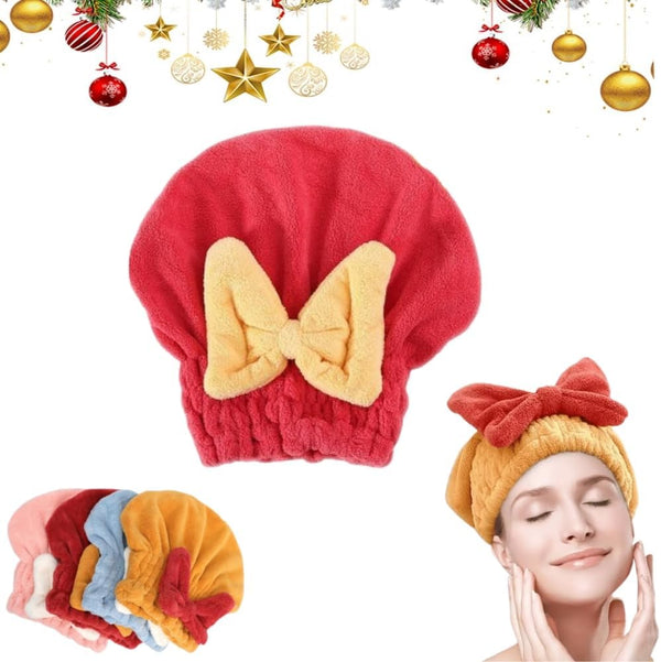 2 PCS Super Absorbent Hair Towel Wrap for Wet Hair