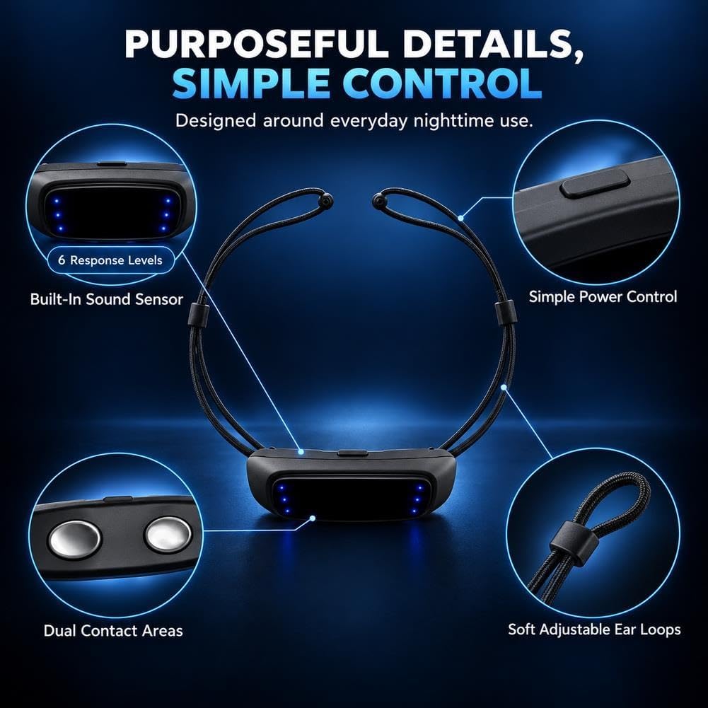 Anti snoring Devices with USB Charge Cable