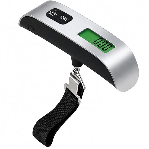 Digital Luggage Scale – Portable Hanging Suitcase Weight Scale