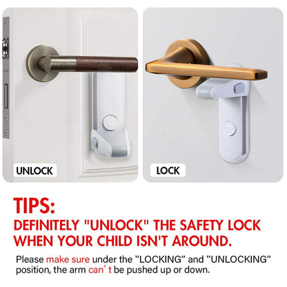 Door Lever Locks for Anti-Theft Childproof & Petproof