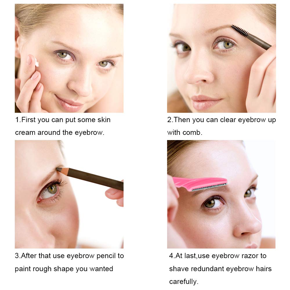 40 Pcs Eyebrow Razor set
