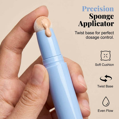 2 in 1 Concealer & Foundation Pen for Blemishes and Under Eye Circle
