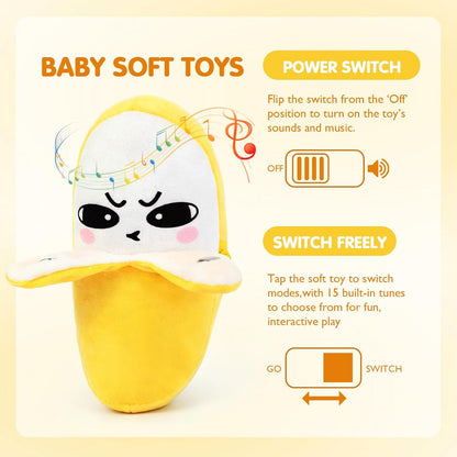 Interactive Educational Activity Toy with Sound for Infants, Toddlers & Kids, Fun Christmas and Birthday Gifts