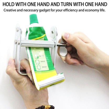 Metal Aluminum Alloy Pusher Squeezer Squeezing Toothpaste Tool