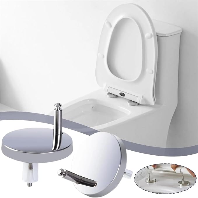 4 Pcs Sturdy Toilet Seat Hinge Fixing Nuts