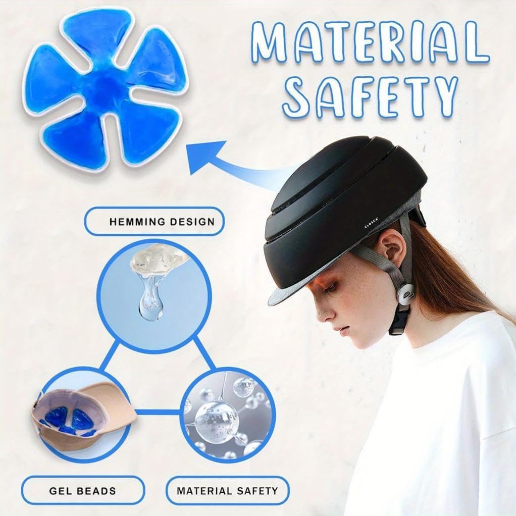 Outdoor Gel Ice Packs for Sun Hats