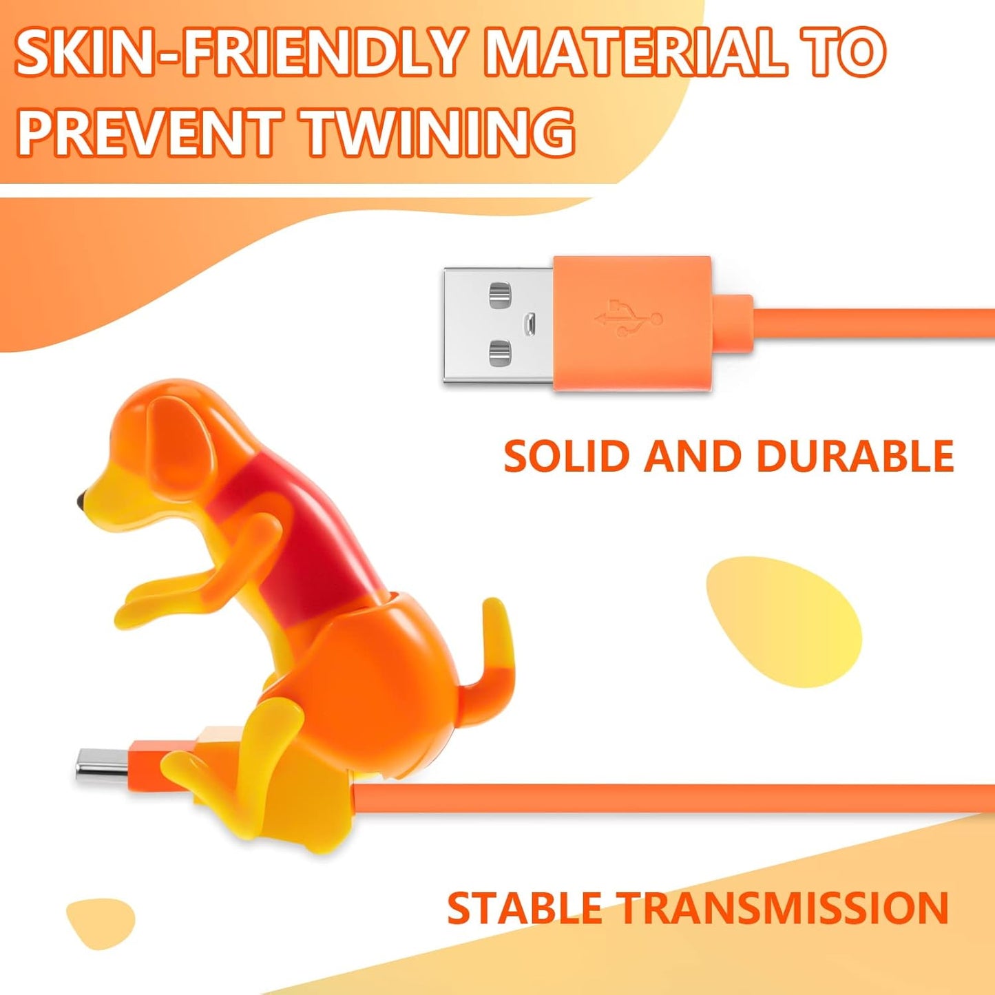 Dog Charging Cable Graduation Season Gifts Presents Smartphone Cable
