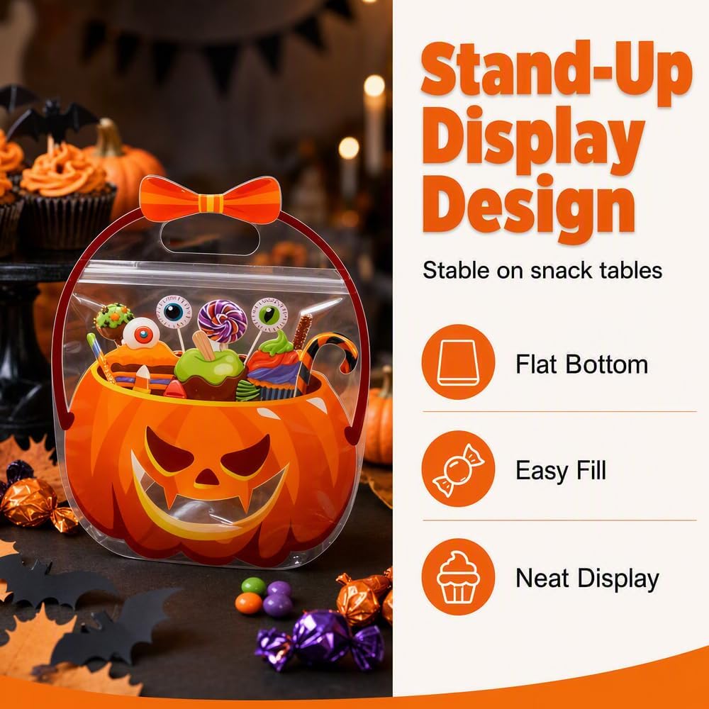 Halloween Resealable Candy Bags
