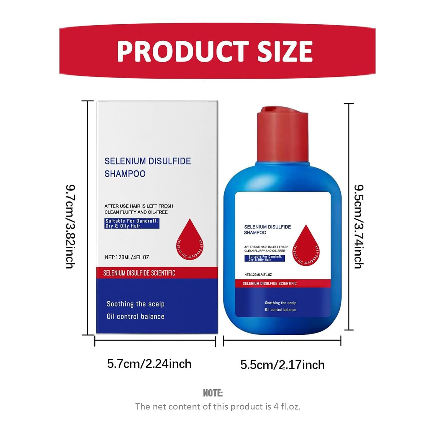 Anti-Dandruff Shampoo – Oil-Control, Refreshing, and Anti-Dandruff Formula