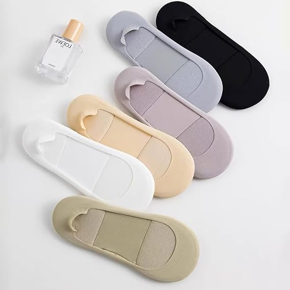 Women's Invisible Thick-Soled Ice Silk Low-Cut Non-Slip Socks