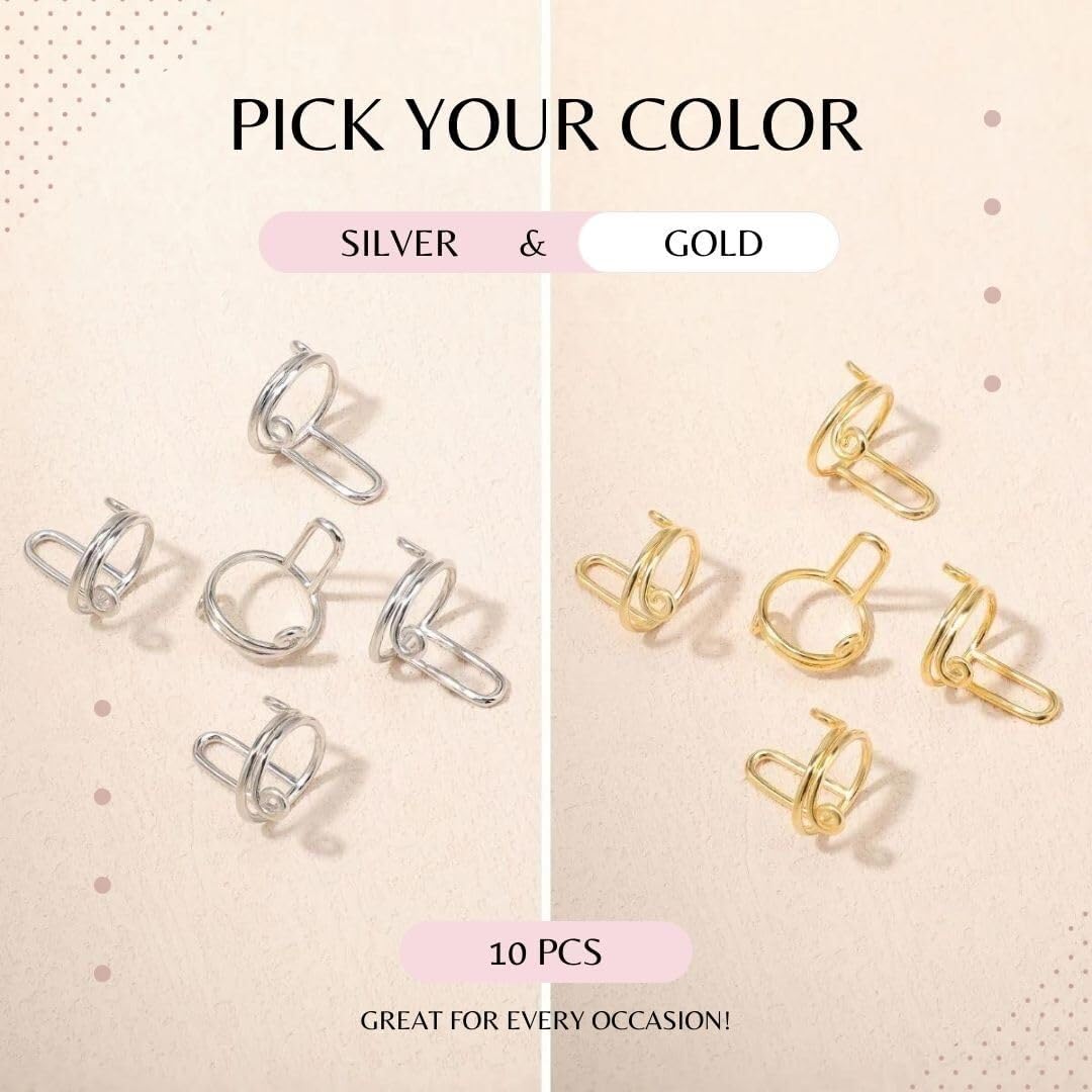 Adjustable Nail Tip Holder Rings Finger