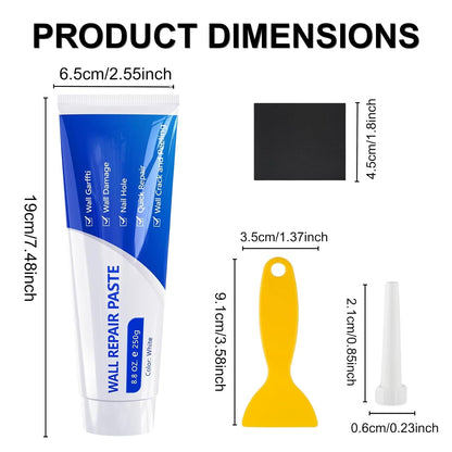 Wall Repair Paste – Wall Repair Kit With Scraper