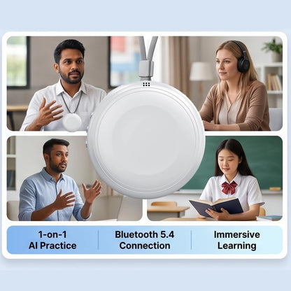 Portable Wireless AI Language Translator - Supports 139 Languages