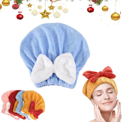 2 PCS Super Absorbent Hair Towel Wrap for Wet Hair