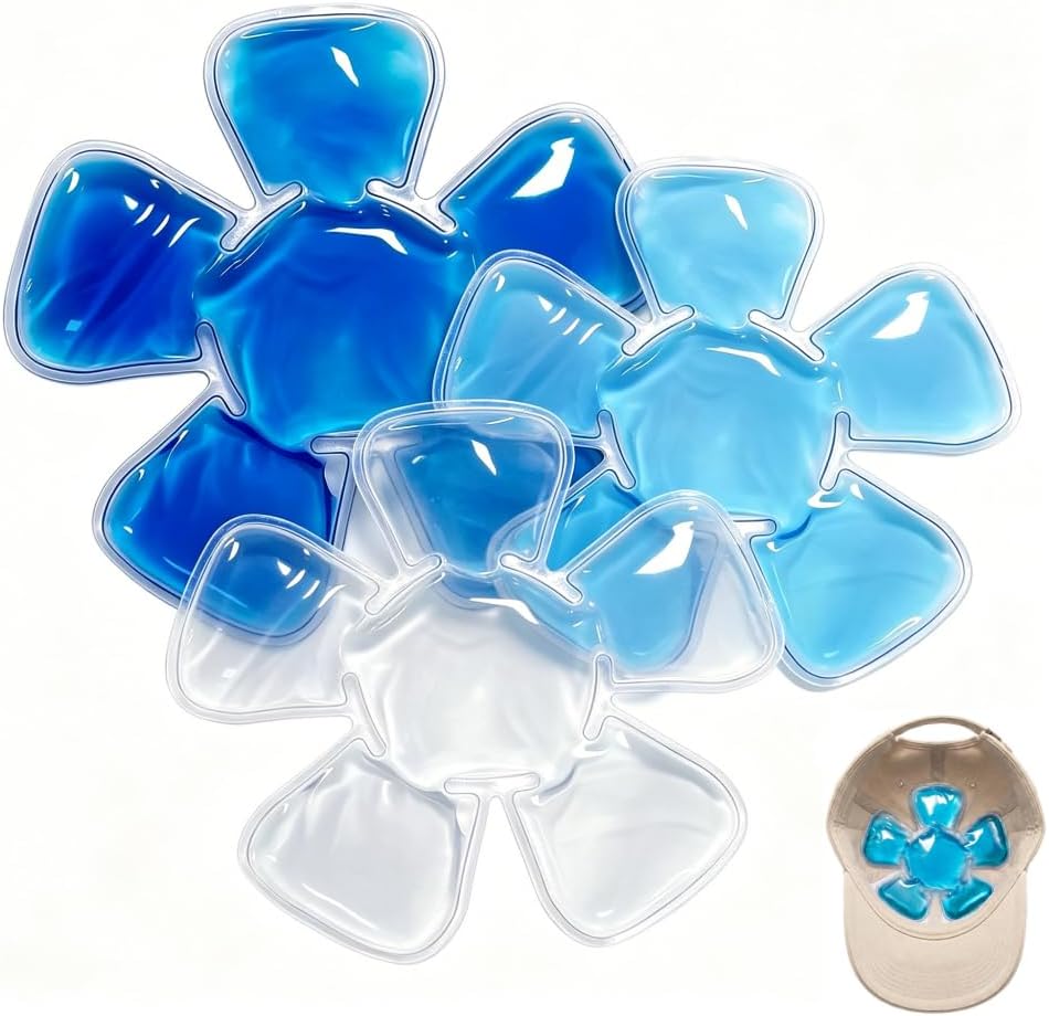Outdoor Gel Ice Packs for Sun Hats