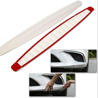 Pack of 2, Universal Rubber Car Bumper Strips