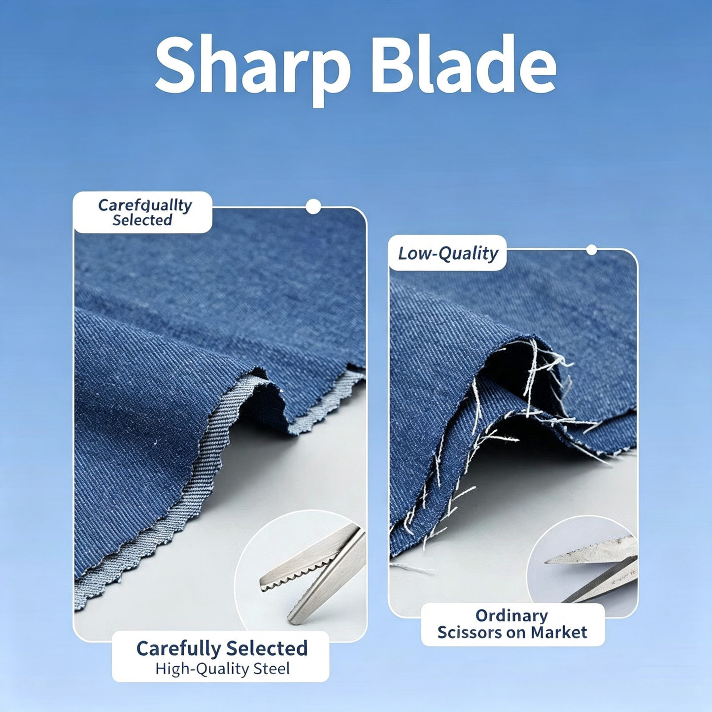 Pinking Shears –Suitable For Cutting Fabric – Stainless Steel