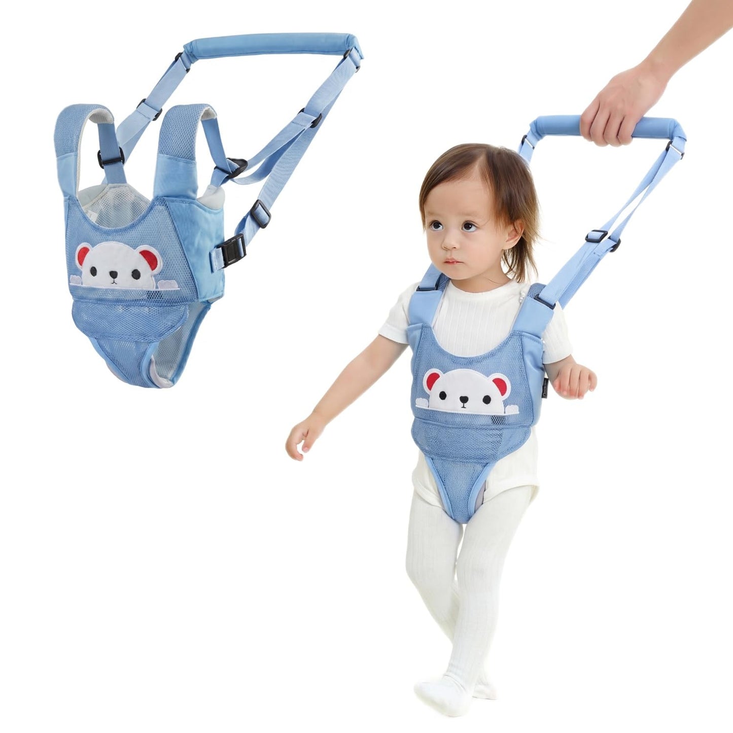 Adjustable Handheld Baby Walker Safety Stand and Walk Baby Walking Helper