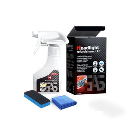 Car Headlight Restoration Kit — Provides Anti-Oxidation Protection