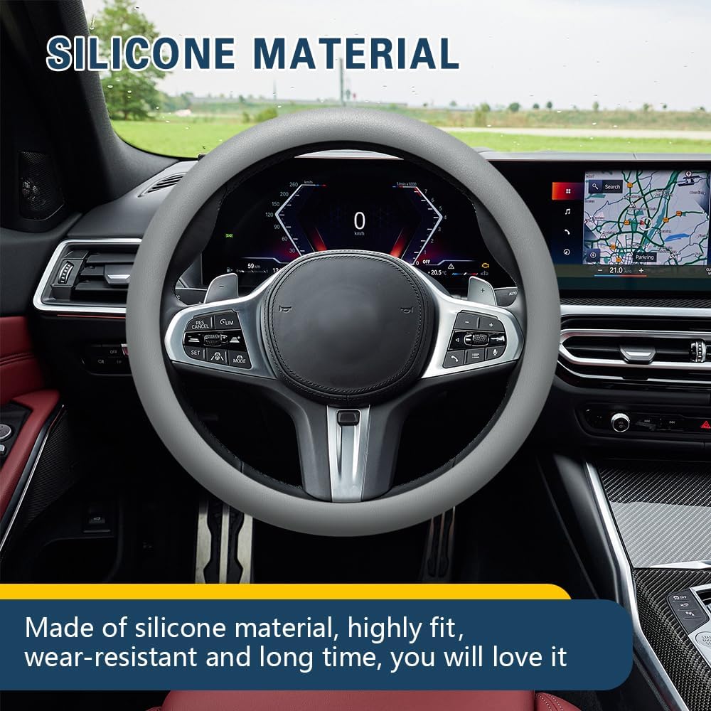 Universal Silicone Car Steering Wheel Cover