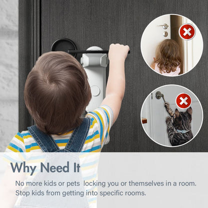 Door Lever Locks for Anti-Theft Childproof & Petproof