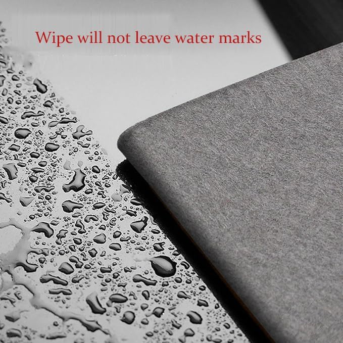 Highly Absorbent Gray Dish Drying Towels - 100% Cotton