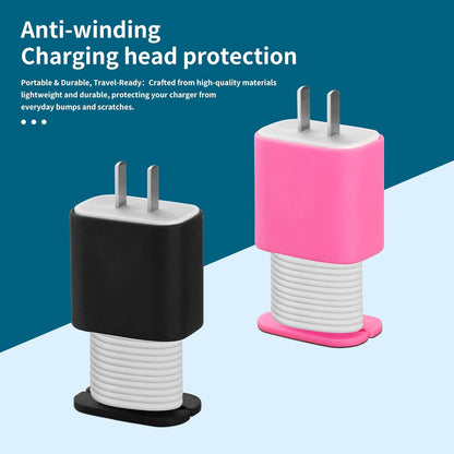 USB Charger Protector Cover for 18W/20W Power Adapter Protection & Cable Organization