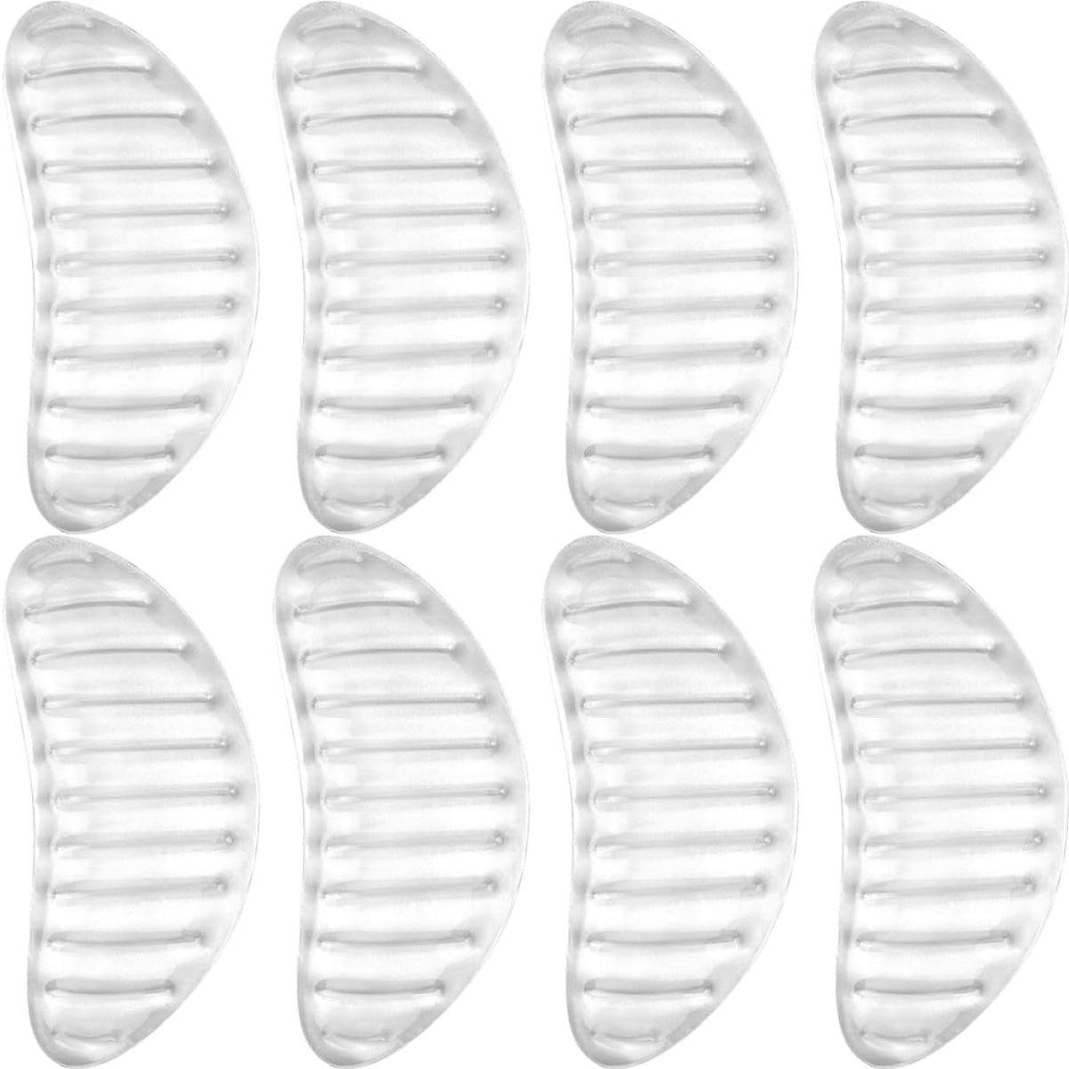 4 Pairs Silicone Foot Arch Support Pads for Flat Feet Plantar Fasciitis Relief