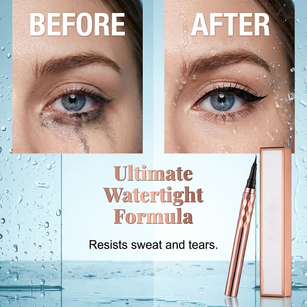Smudge-Proof Liquid Eyeliner