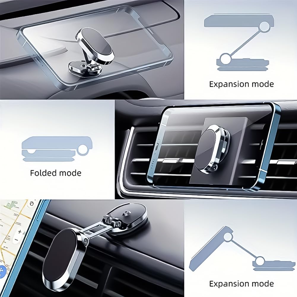 Magnetic Phone Holder for Car 1080° Rotatable
