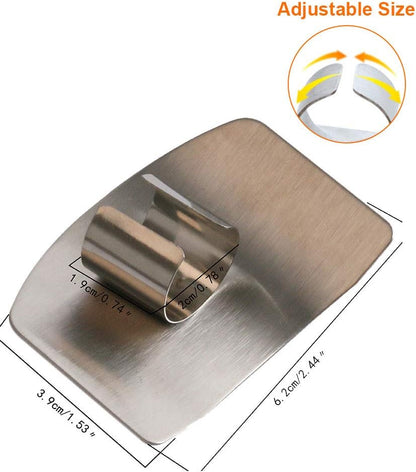Stainless Steel Finger Guard For Chopping—Cut-Resistant