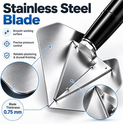Stainless Steel Internal & External Corner Finishing Trowel