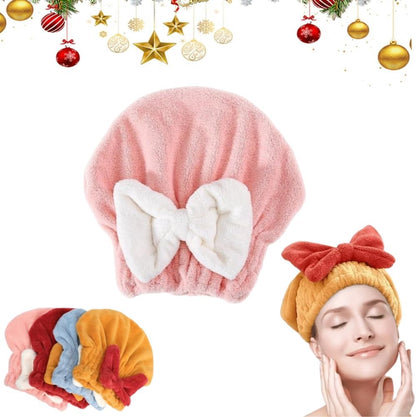 2 PCS Super Absorbent Hair Towel Wrap for Wet Hair