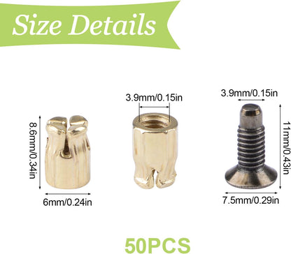 Reusable Hinge Expansion Embedded Parts Are Suitable-20Pcs