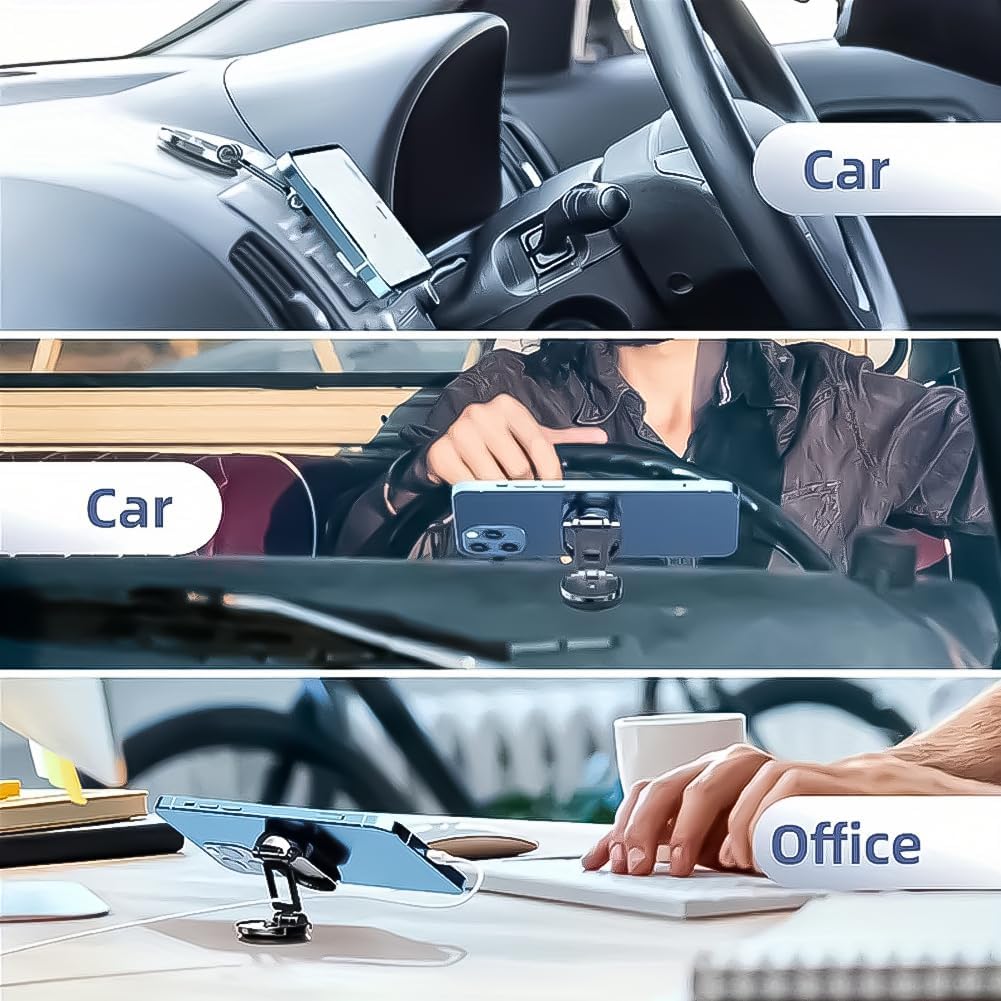 Magnetic Phone Holder for Car 1080° Rotatable