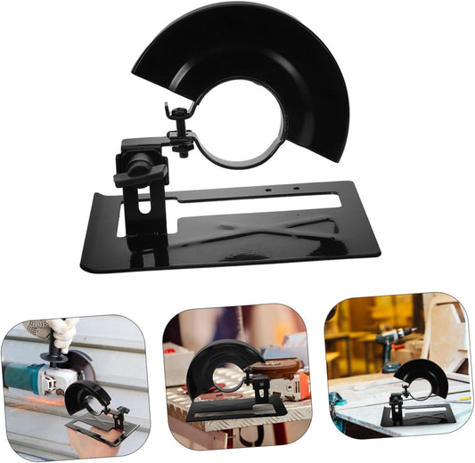 Generic Angle Grinder Stand Set,Includes Adjustable Cutting Bracket & 5.3" Thickened Guard