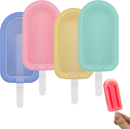 Silicone Popsicle Mold With Sticks – Easy To Release, Reusable