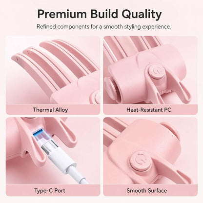 Heated Root Volumizer Clip Portable Type-C Rechargeable