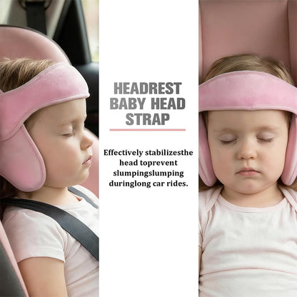 Adjustable Child Car Seat Head Support Band
