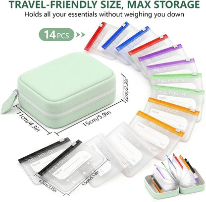 Waterproof Pill Organizer Set