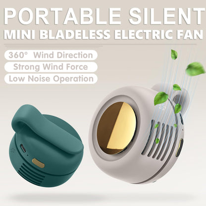 360° Rotatable Portable Mini Clip-on Fan