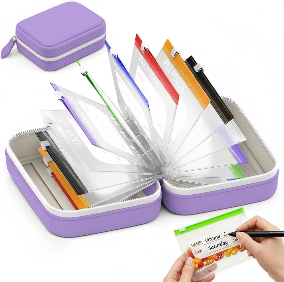 Waterproof Pill Organizer Set