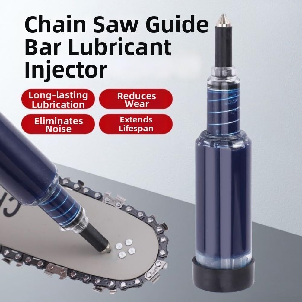 Universal Chainsaw Bar Grease Gun, 1.5Oz Pre Loaded